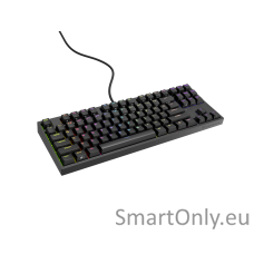 Genesis Mechanical Gaming Keyboard THOR 404 TKL RGB Mechanical Gaming Keyboard Wired US Gateron Yellow Pro USB Type-A 1005 g