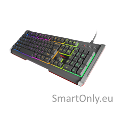 Genesis Rhod 400 RGB Gaming keyboard RGB LED light US Wired