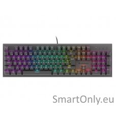 Genesis THOR 303 Mechanical Gaming Keyboard Functions: Profiles Available, Macros Available, Replaceable "HOT SWAP" switches RGB LED light US Wired USB Type-A 1152 g Outemu Red