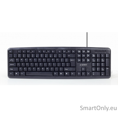 Gembird 4-in-1 Multimedia office set KBS-UO4-01 Keyboard, Mouse, Pad and Headset Set Wired Mouse included US Black 630 g 1