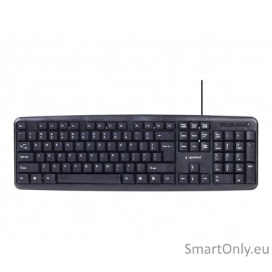 Gembird 4-in-1 Multimedia office set KBS-UO4-01 Keyboard, Mouse, Pad and Headset Set Wired Mouse included US Black 630 g 8