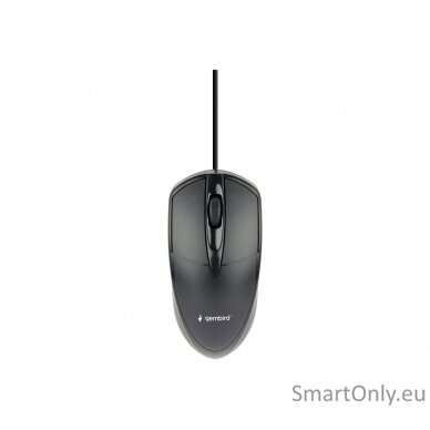 Gembird 4-in-1 Multimedia office set KBS-UO4-01 Keyboard, Mouse, Pad and Headset Set Wired Mouse included US Black 630 g 11