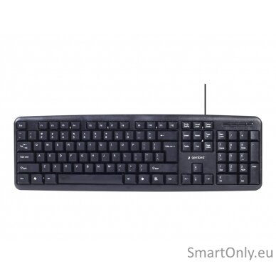 Gembird 4-in-1 Multimedia office set KBS-UO4-01 Keyboard, Mouse, Pad and Headset Set Wired Mouse included US Black 630 g 5