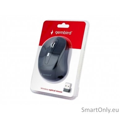 Gembird 6-button wireless optical mouse MUSW-6B-01 USB Optical mouse Black 5