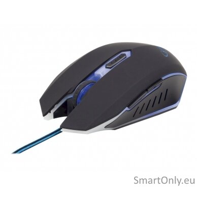 Gembird Gaming mouse, USB, blue Gembird 1