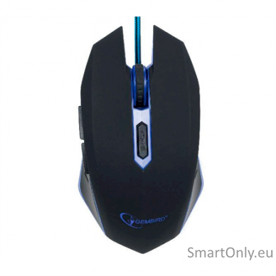 Gembird Gaming mouse, USB, blue Gembird