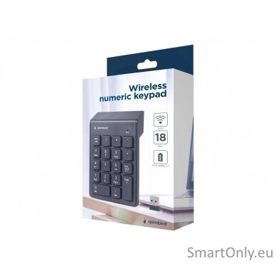 Gembird KPD-W-02 Wireless numeric keypad 5