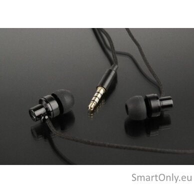 Gembird | Metal earphones with microphone "Paris" | Built-in microphone | 3.5 mm | Black 2