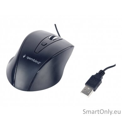 Gembird Mouse  MUS-4B-02 USB Wired Standard Black 2