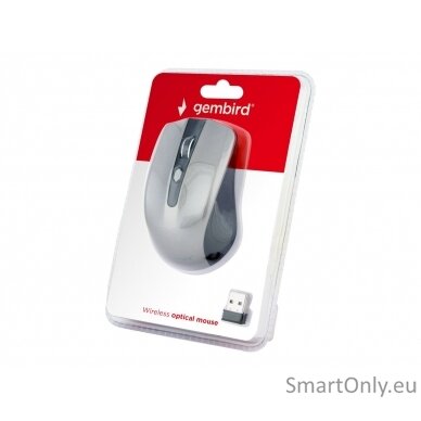 Gembird Mouse MUSW-4B-04-BG Standard  Black/ Space Grey Wireless 3