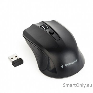 Gembird Mouse MUSW-4B-04 Standard Black Wireless