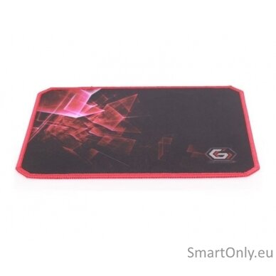 Gembird | MP-GAMEPRO-L Gaming mouse pad PRO, Large | Mouse pad | 400 x 450 x 3 mm | Black/Red 9