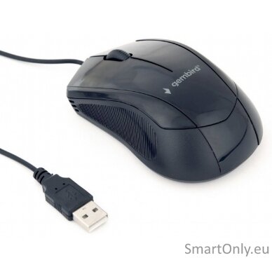 Gembird MUS-3B-02 Optical mouse Black 1