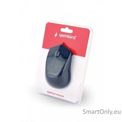 Gembird MUS-3B-02 Optical mouse Black 3