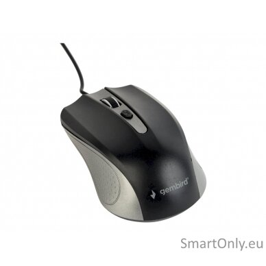 Gembird MUS-4B-01-GB Optical Mouse Spacegrey/Black USB 3