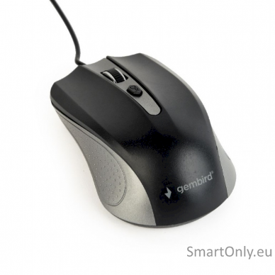 Gembird MUS-4B-01-GB Optical Mouse Spacegrey/Black USB