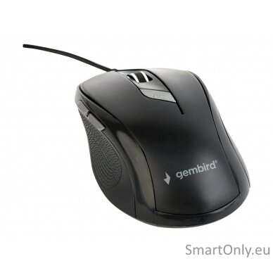 Gembird MUS-6B-01 Optical mouse Black 4