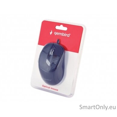 Gembird MUS-6B-01 Optical mouse Black 5