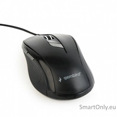 Gembird MUS-6B-01 Optical mouse Black