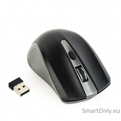 Gembird MUSW-4B-04-GB 2.4GHz Wireless Optical Mouse USB Optical Mouse Spacegrey/Black 1