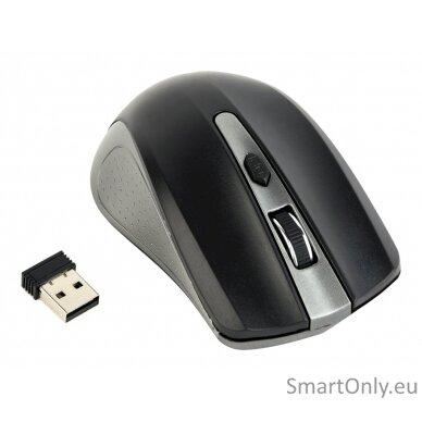 Gembird MUSW-4B-04-GB 2.4GHz Wireless Optical Mouse USB Optical Mouse Spacegrey/Black 3