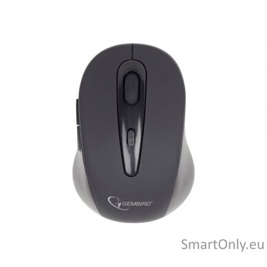 Gembird MUSWB2 6 button Optical Bluetooth mouse Black, Grey 3