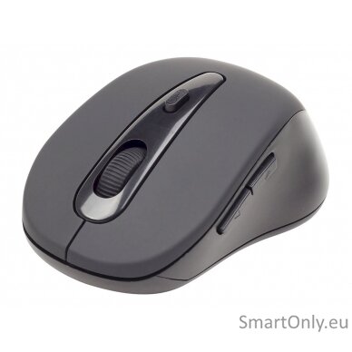 Gembird MUSWB2 6 button Optical Bluetooth mouse Black, Grey 4