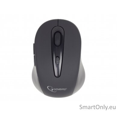 Gembird MUSWB2 6 button Optical Bluetooth mouse Black, Grey 3