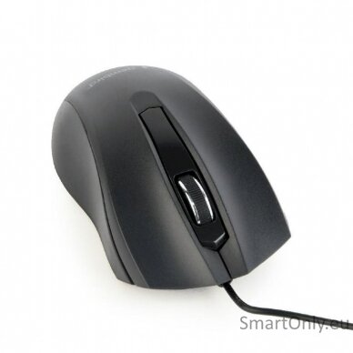 Gembird Optical Mouse MUS-3B-01 USB Optical mouse Black 1