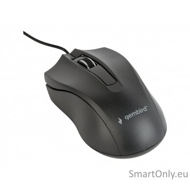 Gembird Optical Mouse MUS-3B-01 USB Optical mouse Black 3