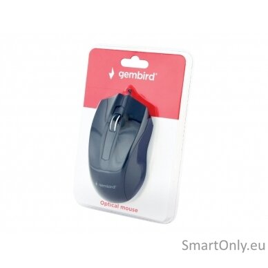 Gembird Optical Mouse MUS-3B-01 USB Optical mouse Black 5