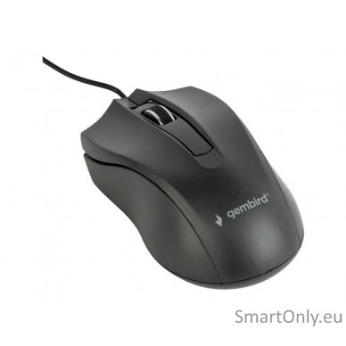 Gembird Optical Mouse MUS-3B-01 USB Optical mouse Black