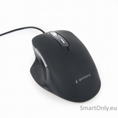 Gembird Optical USB LED Mouse MUS-6B-02 Optical mouse Black 1