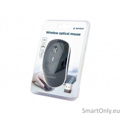 Gembird Optical USB LED Mouse MUS-6B-02 Optical mouse Black 5