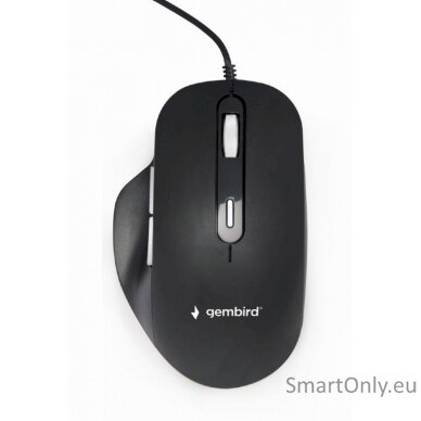 Gembird Optical USB LED Mouse MUS-6B-02 Optical mouse Black