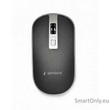 Gembird Optical USB mouse MUS-4B-06-BS Optical mouse Black/Silver 1