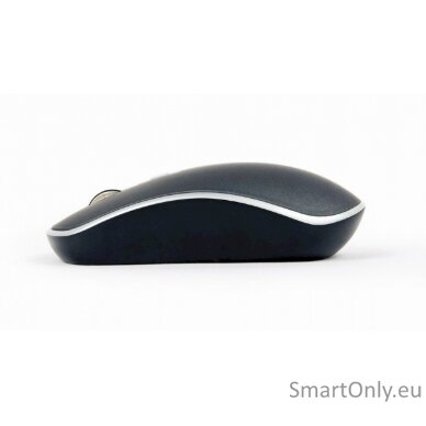 Gembird Optical USB mouse MUS-4B-06-BS Optical mouse Black/Silver 2