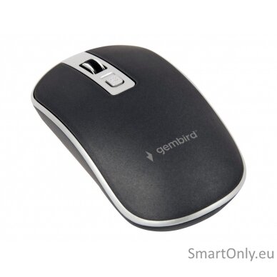 Gembird Optical USB mouse MUS-4B-06-BS Optical mouse Black/Silver 3