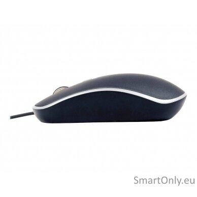 Gembird Optical USB mouse MUS-4B-06-BS Optical mouse Black/Silver 7