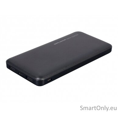 Gembird Power Bank 	PB10-02 10000 mAh, Black, 12 W 6