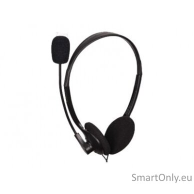 Gembird | Stereo headset | MHS-123 | Built-in microphone | 3.5 mm | Black 4