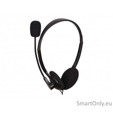 Gembird | Stereo headset | MHS-123 | Built-in microphone | 3.5 mm | Black 5