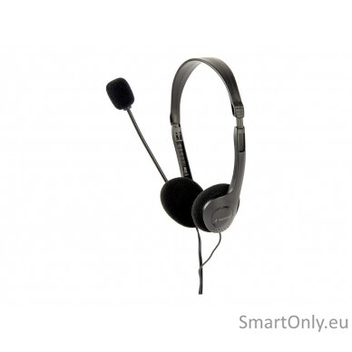 Gembird | Stereo headset | MHS-123 | Built-in microphone | 3.5 mm | Black 6