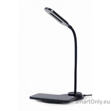 Gembird TA-WPC10-LED-01 Desk lamp with wireless charger Black 5