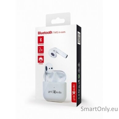 Gembird | TWS Earbuds Valletta | TWS-MLA-GW | In-Ear Bluetooth | White 6