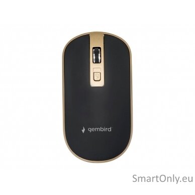 Gembird Wireless Optical mouse MUSW-4B-06-BG Black 4