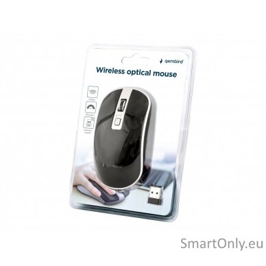 Gembird Wireless Optical mouse MUSW-4B-06-BS USB Black 6