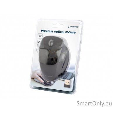 Gembird Wireless Optical mouse MUSW-6B-02	 USB Optical mouse Black 6