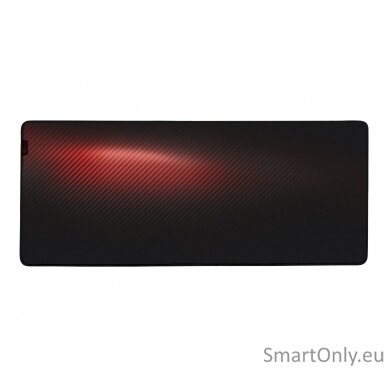 Genesis | Carbon 500 Ultra Blaze | Mouse pad | 450 x 1100 x 2.5 mm | Red/Black 6