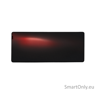 Genesis | Carbon 500 Ultra Blaze | Mouse pad | 450 x 1100 x 2.5 mm | Red/Black 3